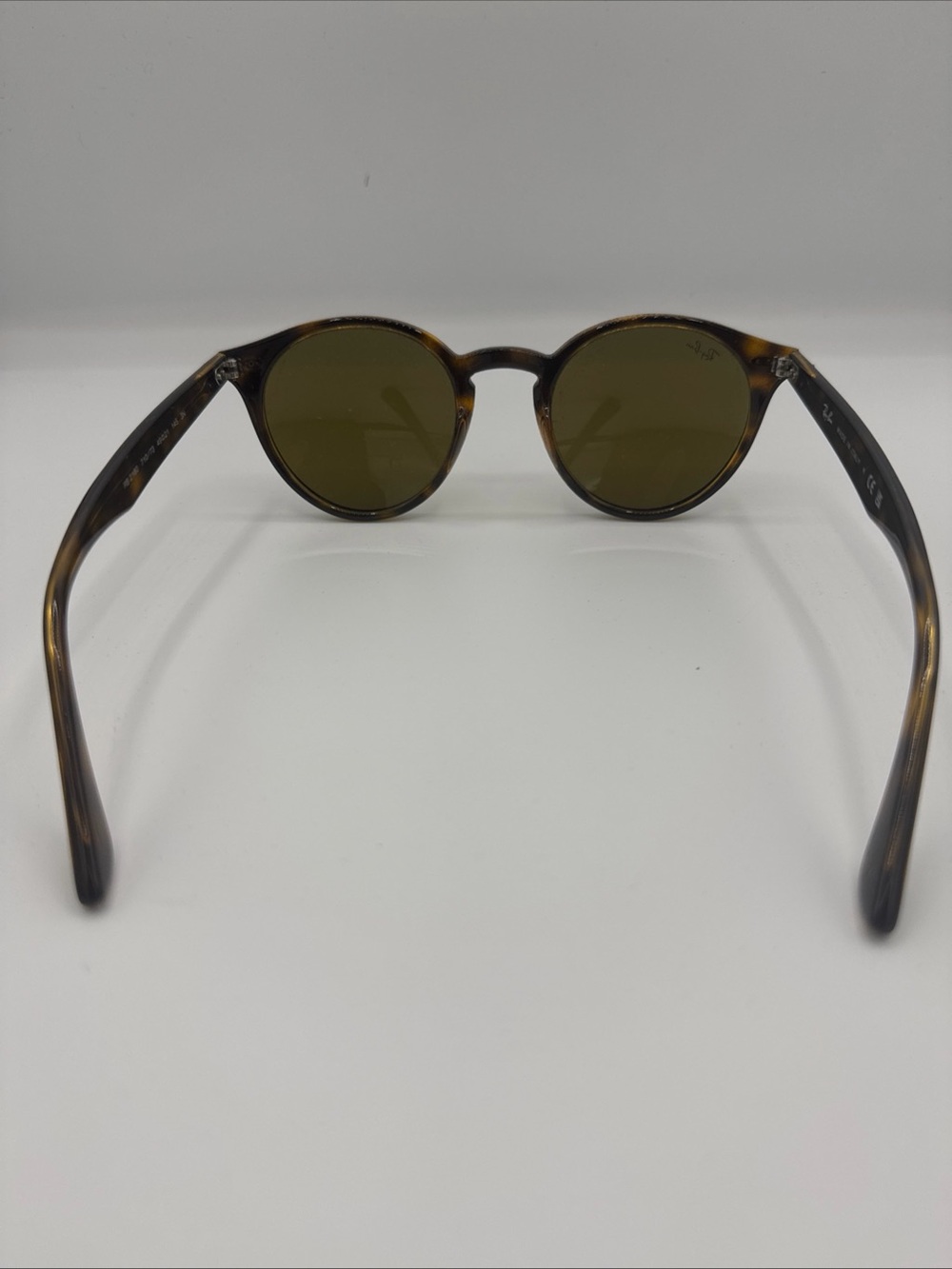 RayBan RB2180 Ref#8612 . Light Havana frame with Dark Brown lenses - Picture 5 of 5